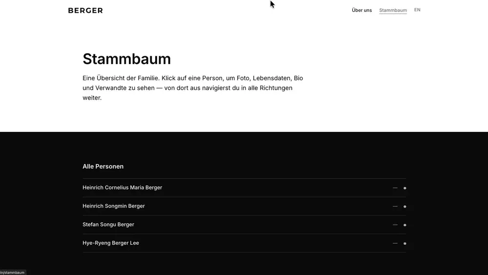 berger.koeln — Website