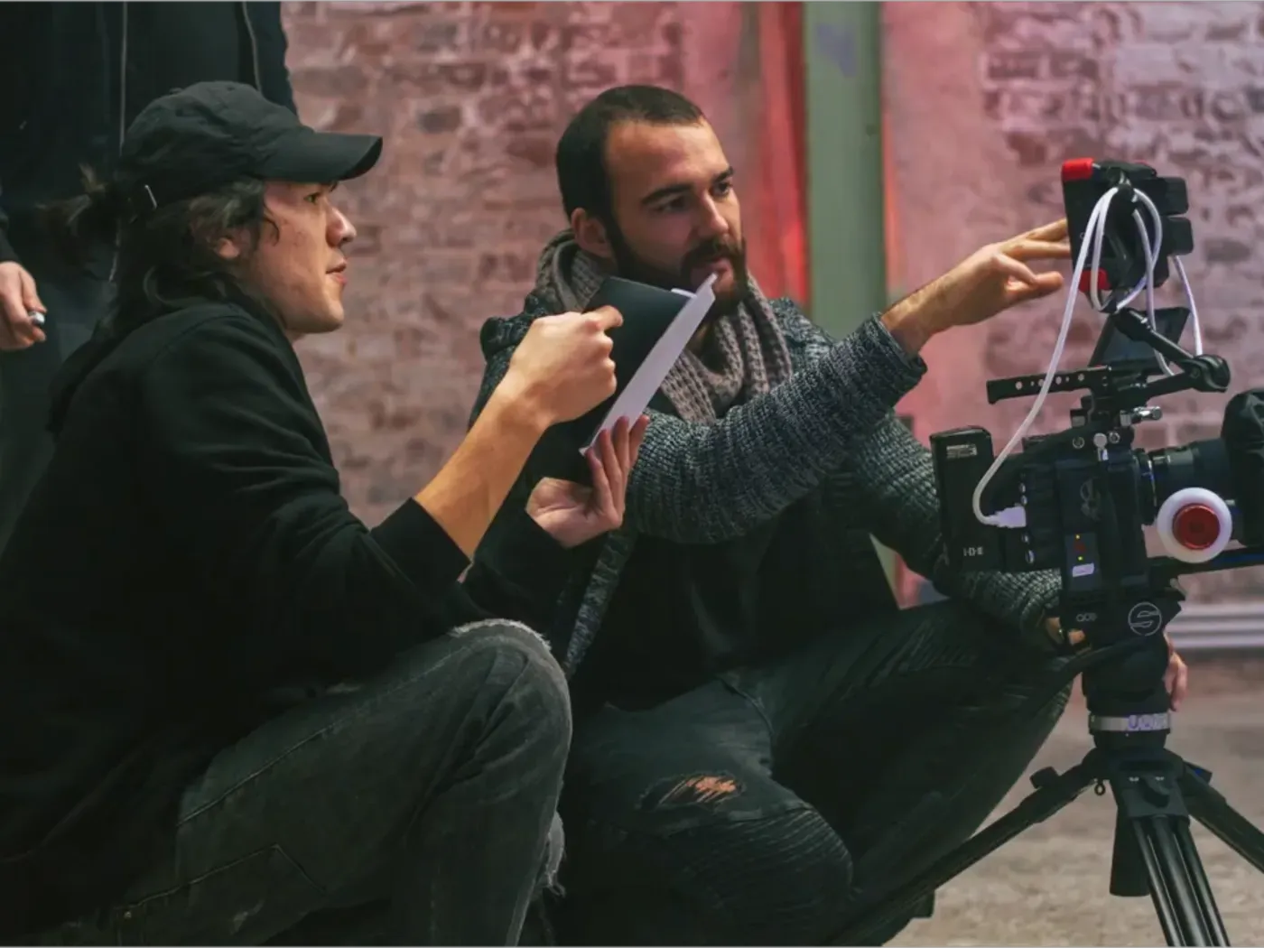 Heinrich Songmin Berger (Henny) at film work