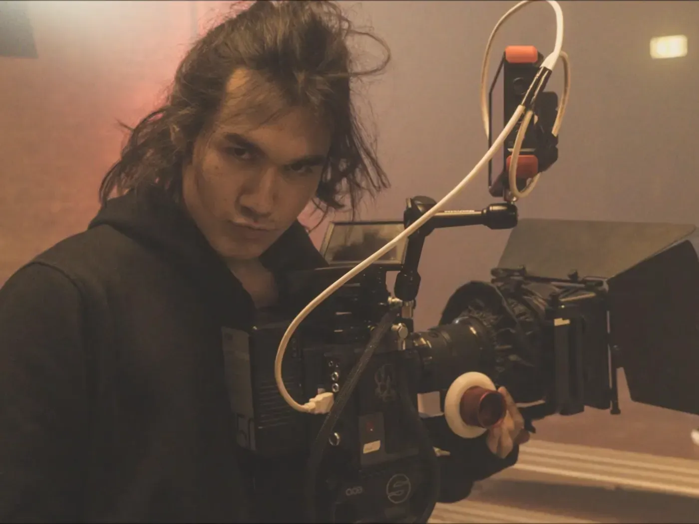 Heinrich Songmin Berger (Henny) on a video production