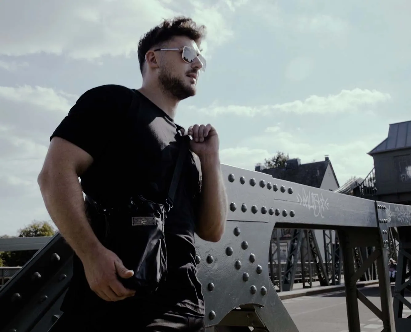 Tom, Iron Pike's fit brand face, in a lifestyle portrait from the brand video