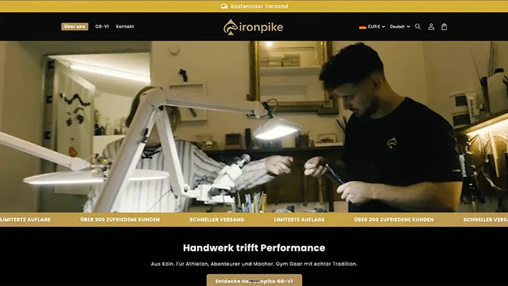 Ironpike — Website