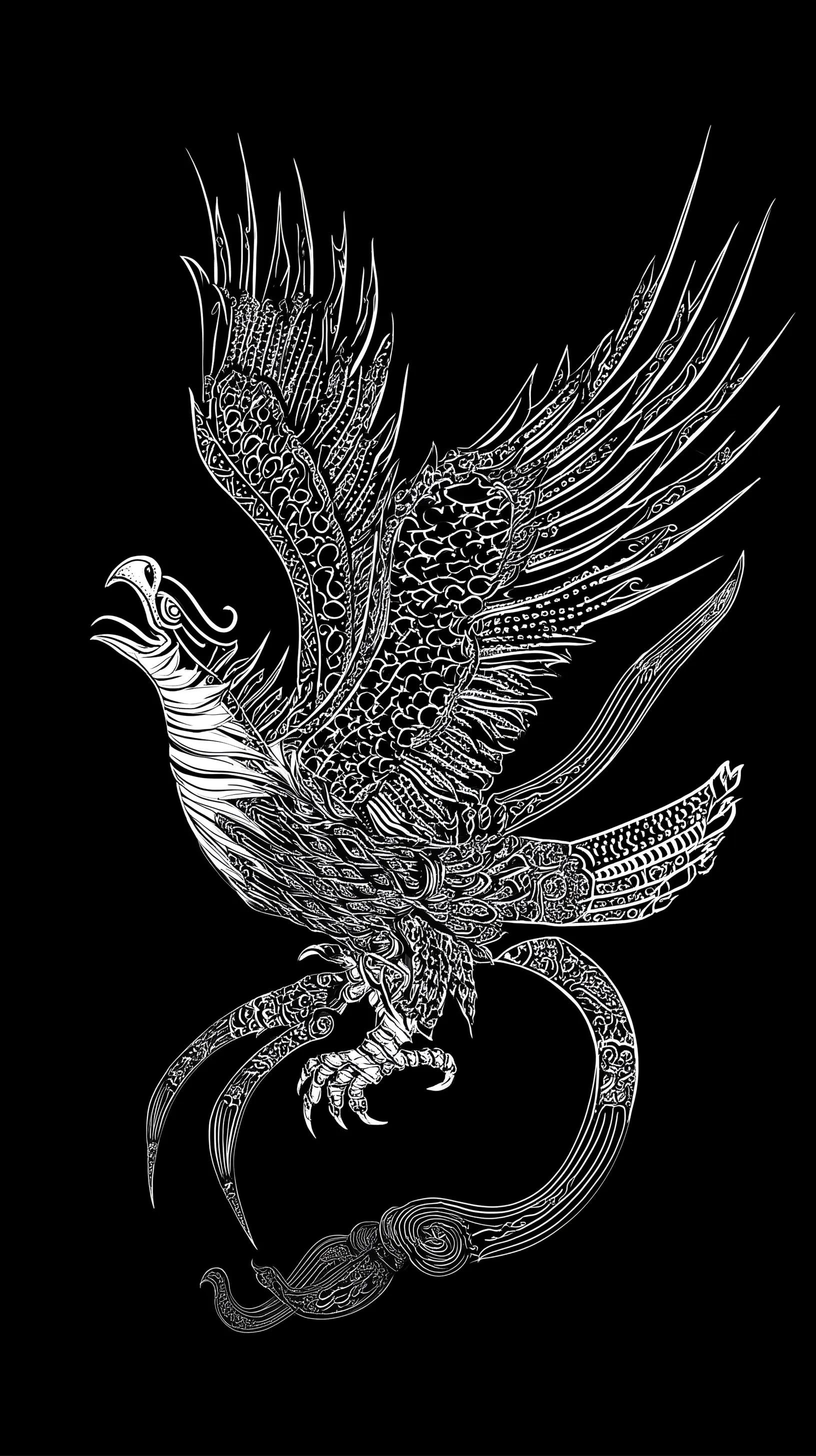 Eagle design of the Mindset Studio “Animals” Muay Thai shorts collection