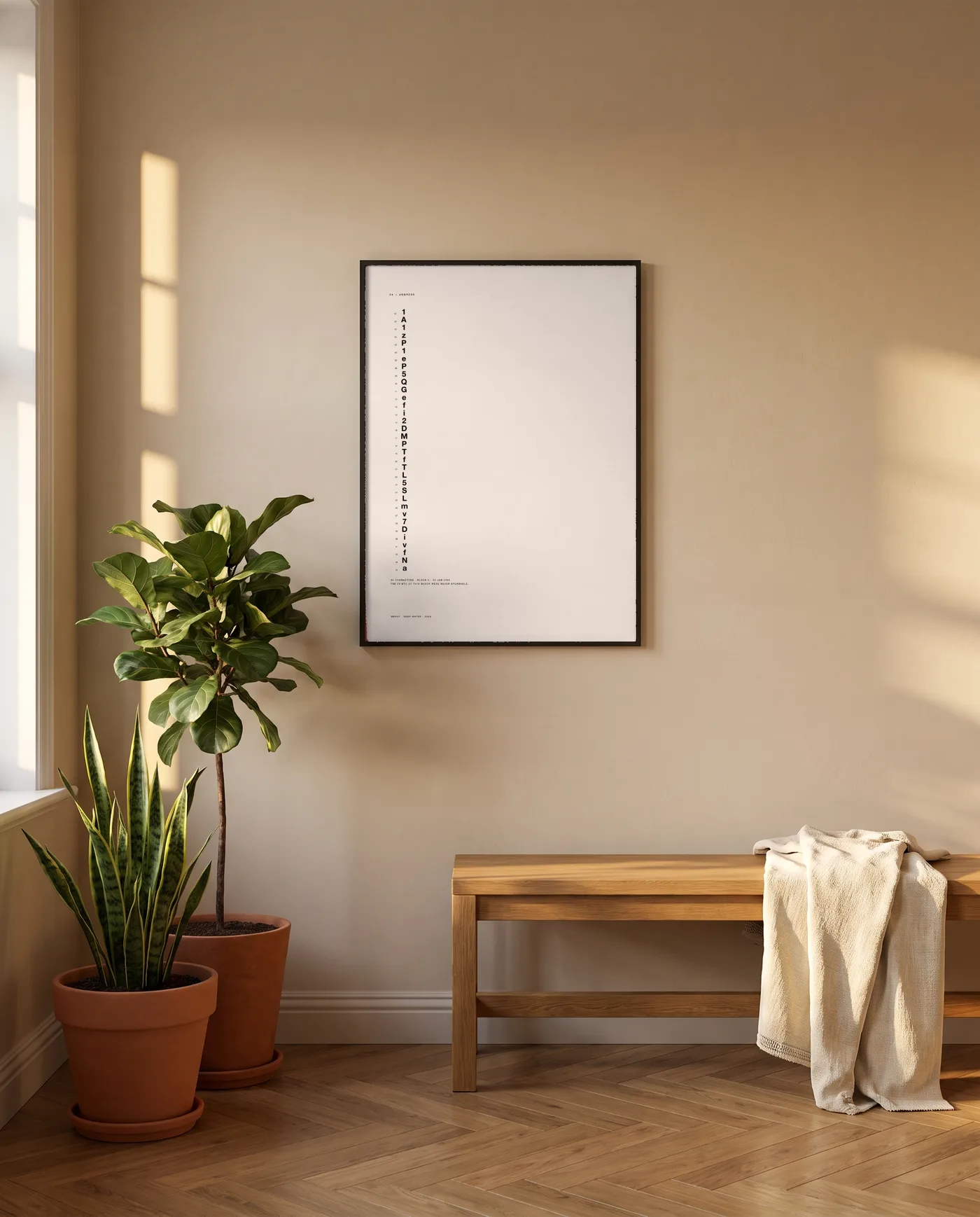 Address Poster