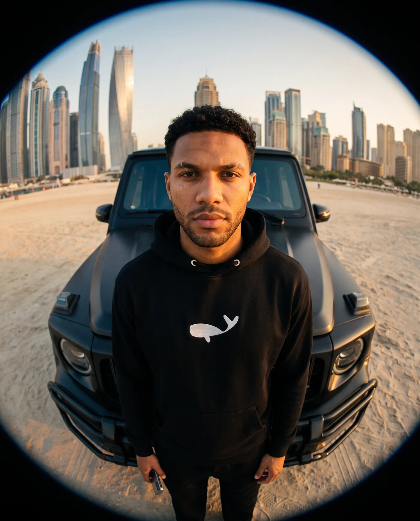 Whale Hoodie — Worn